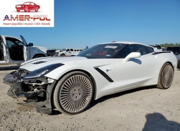 Chevrolet Corvette C7 2016 Chevrolet Corvette Stingray Z51 3LT 2016 6.2l 6.2 Benzyna 455KM