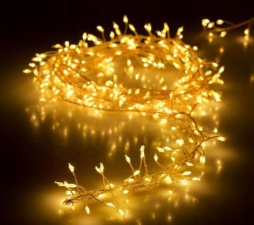 Łańcuch świetlny drucik lampki 100 mini LED 218251