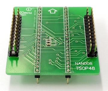 Комплект адаптера ZIF NAND08 TSOP48 для TL866II