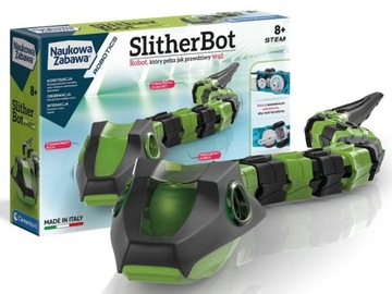 NAUKOWA ZABAWA SLITHERBOT interaktywny robot WĄŻ