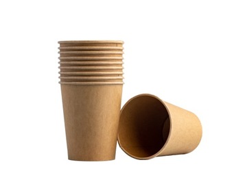 Kubeczki papierowe 250ml Eko Kraft - 100 sztuk