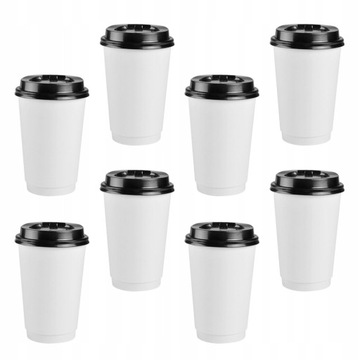 Kubki Papierowe Kawa 16 Oz 50 SZT