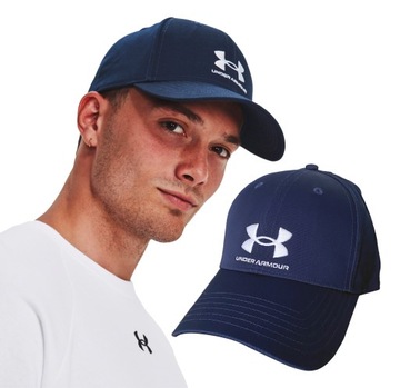 CZAPKA Z DASZKIEM MĘSKA SPORTOWA BEJSBOLÓWKA REGULOWANA Under Armour GRANAT