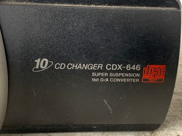 # SONY CDX-646 Устройство смены пластинок на 10 компакт-дисков