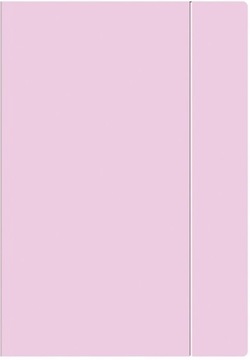 Папка для документов на резинке А4, пастель, канцелярия, 300г Органайзер