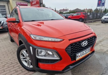 Hyundai Kona I Crossover 1.0 T-GDI 120KM 2018 Hyundai Kona Benzynkaniski przebieg100Bezwypadkowajak nowa Benzyna
