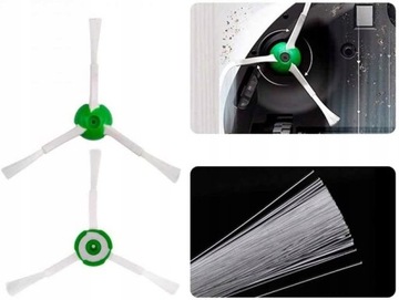 ZESTAW AKCESORIA SZCZOTKI WAŁKI FILTRY do iRobot Roomba I3 I4 E5 E6 i7 I8 7