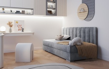 ОДНОСИДЕНЬЕ С ОБИВКОЙ COMAD II С МАТРАСОМ ИЗ КОСТИ