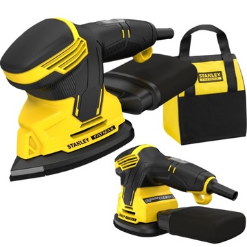 ДЕЛЬТА-ШЛИФОВАЛЬНАЯ МАШИНА STANLEY ДЛЯ ДЕТАЛЕЙ 120 Вт FATMAX SFMEW210S + СУМКА