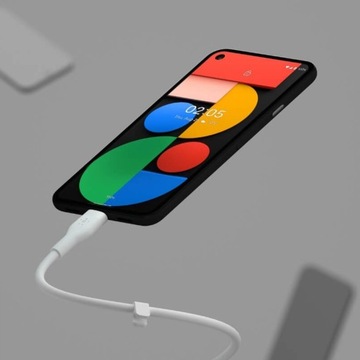 Гибкий кабель Belkin Boost USB-A — USB-C, 1 м, 20 В, с зажимом, силиконовый, белый