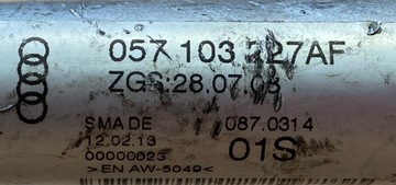AUDI A8 4H D4 4.2TDI TRUBKA 057103227AF