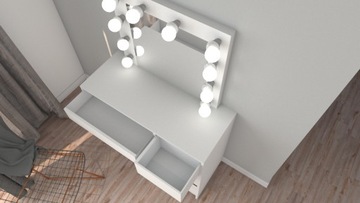 ИЗА 12 LED туалетный столик с лампочками для макияжа
