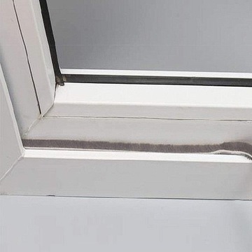 ЩЕТКА ОКОННАЯ УПЛОТНИТЕЛЬ ДЛЯ ДВЕРЕЙ 8х9мм 10 метров