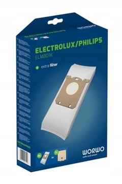 12 HEPA-ФИЛЬТРОВ-ПАКЕТОВ ДЛЯ ELECTROLUX PHILIPS + АРОМАТИЗАТОРЫ ELMB01K