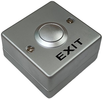 NATYNKOWY PRZYCISK WYJŚCIA WEJŚCIA OTWARCIA DRZWI METAL EXIT FURTKA BRAMA