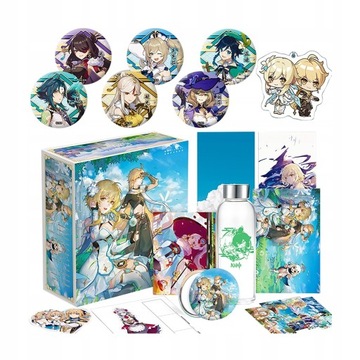 Genshin Impact Anime PREZENT URODZINY BOX Gift
