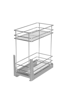 Kosz cargo dolne cichy domyk 20 2P NOMET srebrny