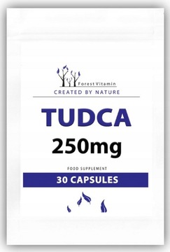 TUDCA FOREST KW TAUROURSODEOKSYCHOLOWY WĄTROBA OCHRONA TOKSYNY DETOKSYKACJA