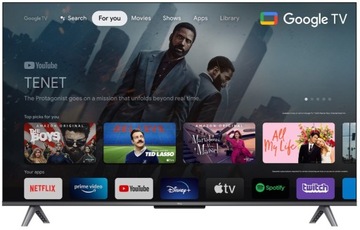 TCL 43C643 QLED 4K UHD HDR 10+ AndroidTV телевизор