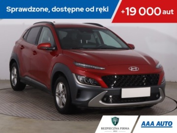 Hyundai Kona I Crossover Facelifting 1.0 T-GDI 120KM 2021 Hyundai Kona 1.0 T-GDI MHEV, Salon Polska