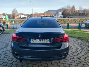 BMW Seria 3 F30-F31-F34 Limuzyna Facelifting 1.5 318i 136KM 2016 BMW 318 oryginał lakier + automat + serwis, zdjęcie 4