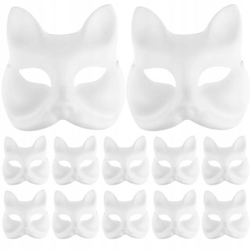 Therian Mask Fox Masks Cosplay Masquerade Rekwiz