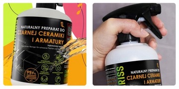 QUARISS Натуральный препарат для мытья и чистки черной керамики и фурнитуры