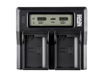 Ładowarka dwukanałowa Newell DC-LCD do NP-FW50