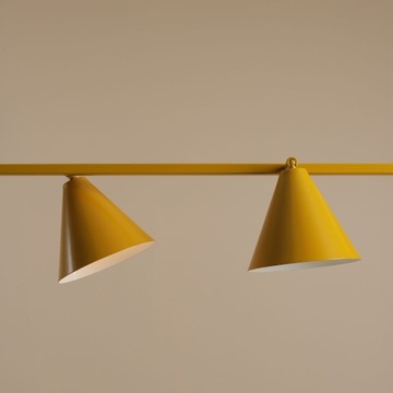 Aldex 1108L14 LAMPA WISZĄCA FORM 4 MUSTARD