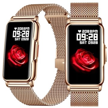 SMARTWATCH СПОРТИВНЫЕ ЧАСЫ SMARTBAND AMOLED PULS BAND PRO SPORT FIT SMS