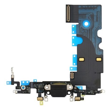 ZŁĄCZE ŁADOWANIA IPHONE 8 CZARNE DOCK TAŚMA MIKROFON ŁADOWANIE