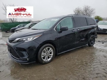 Toyota Sienna III 2022 Toyota Sienna xse, 2022r., 4x4, 2.5L 2.5 Hybryda 245KM