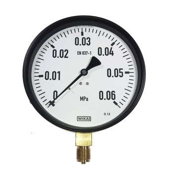 0-0,06MPa Manometr 160mm M20x1,5 M160R KFM EN837-1