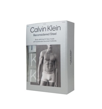 CALVIN KLEIN STEEL COTTON BOKSERKI 3P NB3130A MP1 M