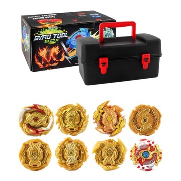 Набор из 8 золотых стартовых спиннеров Beyblade Burst