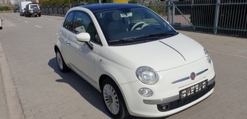 Fiat 500 II Hatchback 3d 1.2 69KM 2008 Fiat 500 1.2 Benzyna świeżo sprowadzony.