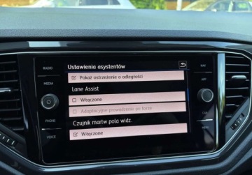 Volkswagen T-Roc I SUV 1.5 TSI ACT 150KM 2019 Volkswagen T-Roc 1.5TSI 150KM bezwypadkowy DSG VIRTUAL FULL LED KAMERA, zdjęcie 23