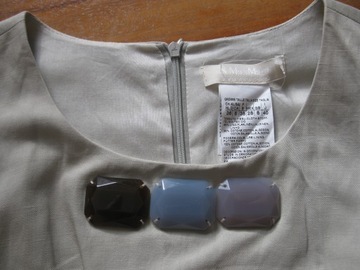 'S MAX MARA sukienka color block r. S/M (NOWA)