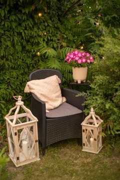 Круглый цветочный горшок на подоконник ЭКО дерево Песок, 18 см