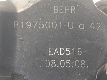 MOTOR RADIÁTORU PEUGEOT EAD516 407 04-11 MOTOREK