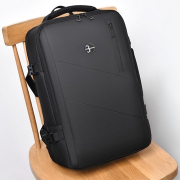Pojemny PLECAK Baltan biznesowy podróżny bagaż podręczny na LAPTOP-a 17''