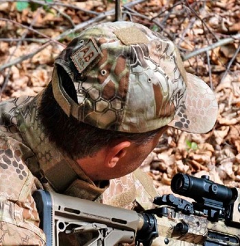 Czapka z Daszkiem HELIKON Bejsbolówka Regulowana RipStop Zielona