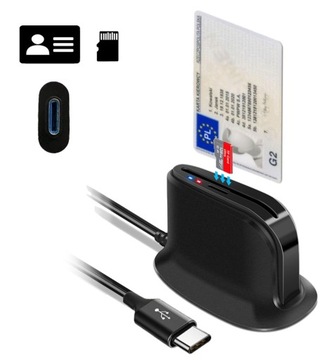 Устройство считывания карт драйверов USB-C для телефона с ПРОГРАММОЙ