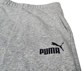 DUŻE MĘSKIE SPODNIE DRESOWE PUMA SZARE 6XL 85551103