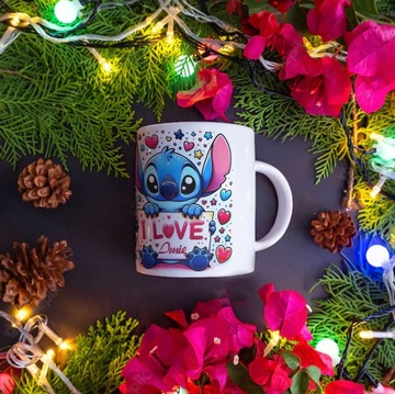 НАБОР ПОДУШКА КРУЖКА ШОКОЛАДНАЯ СТИХ АНГЕЛ ОХАНА DISNEY ДЕТСКИЙ ПОДАРОК ​​Y4