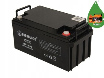 Akumulator AGM ENERBLOCK JM12-65Ah 12LAT!!