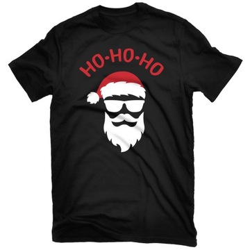 ФУТБОЛКА SANTA HO HO HO, РОЖДЕСТВЕНСКИЙ РАЗМЕР. С