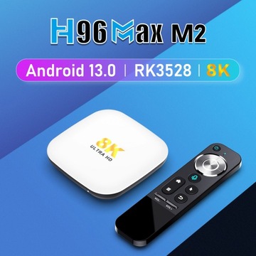 Смарт ТВ-приставка H96 Max M2 Телеприставка Android 13 2G/16G