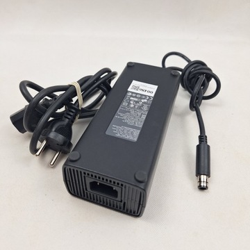 ОРИГИНАЛЬНЫЙ БЛОК ПИТАНИЯ ДЛЯ XBOX 360 SLIM E 100% ОРИГИНАЛ + КОМПЛЕКТ КАБЕЛЕЙ