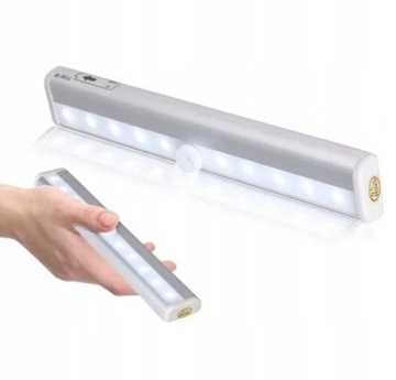 BEZPRZEWODOWA LAMPKA LED Z CZUJNIKIEM RUCHU SZAFA